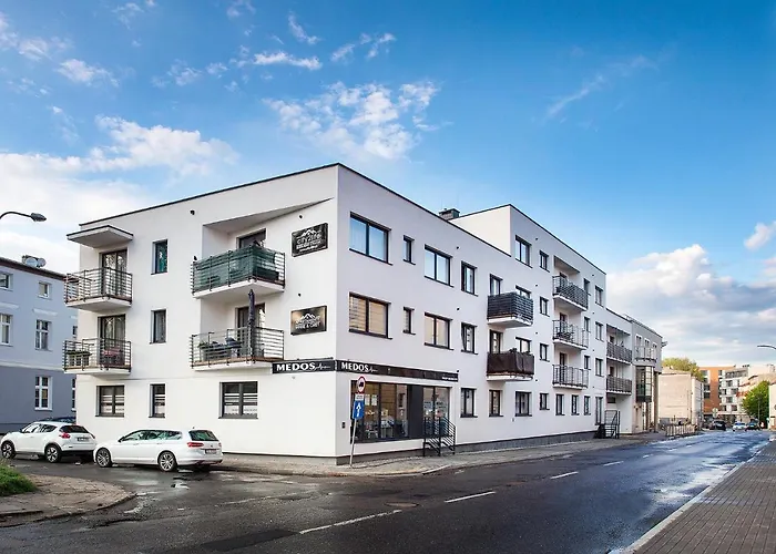 W&k - White&grey - Klimatyzacja, Faktura Vat, Netflix, Parking W Garazu, Blisko Dworca I Centrum Koszalin